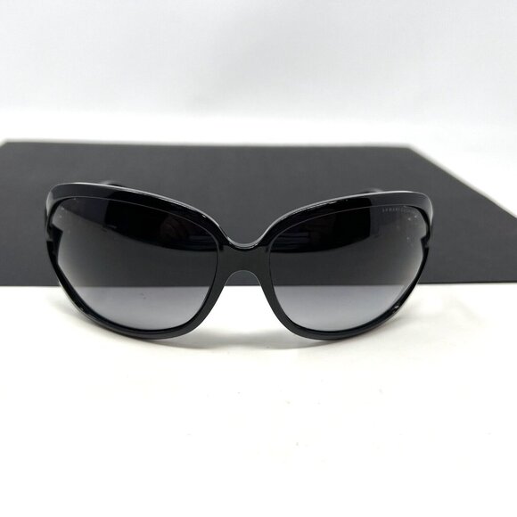 ARMANI EXCHANGE AX140/S D28 JJ 63-15-120 WOMENS SUNGLASSES BLACK OVERSIZED main image 8